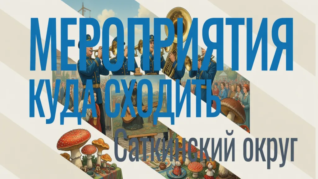 Сатка зажигает в четверг. Духовой оркестр, Васнецов и грибы!